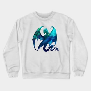 Fractal Dragon Crewneck Sweatshirt